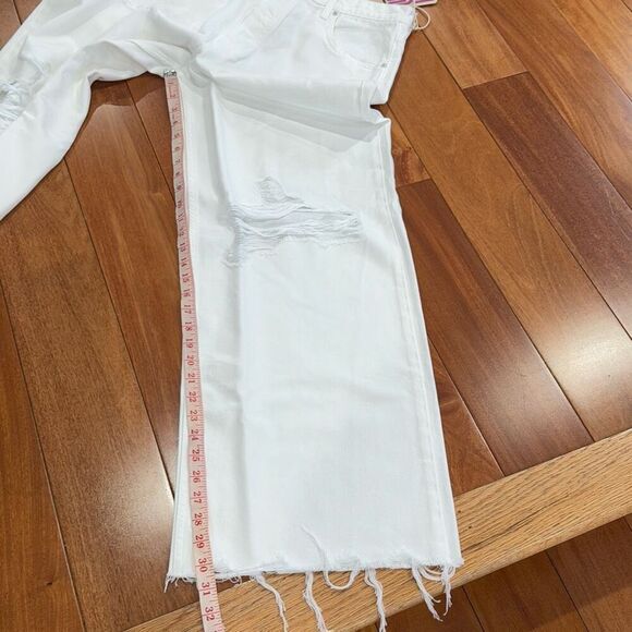 NWT MOTHER Women's Snacks! Double Dip Nerdy Chew Jeans size 33 - Picture 11 of 12